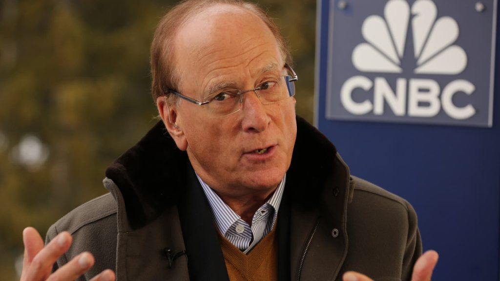 BlackRock CEO Larry Fink says protectionism ‘has returned with force’
