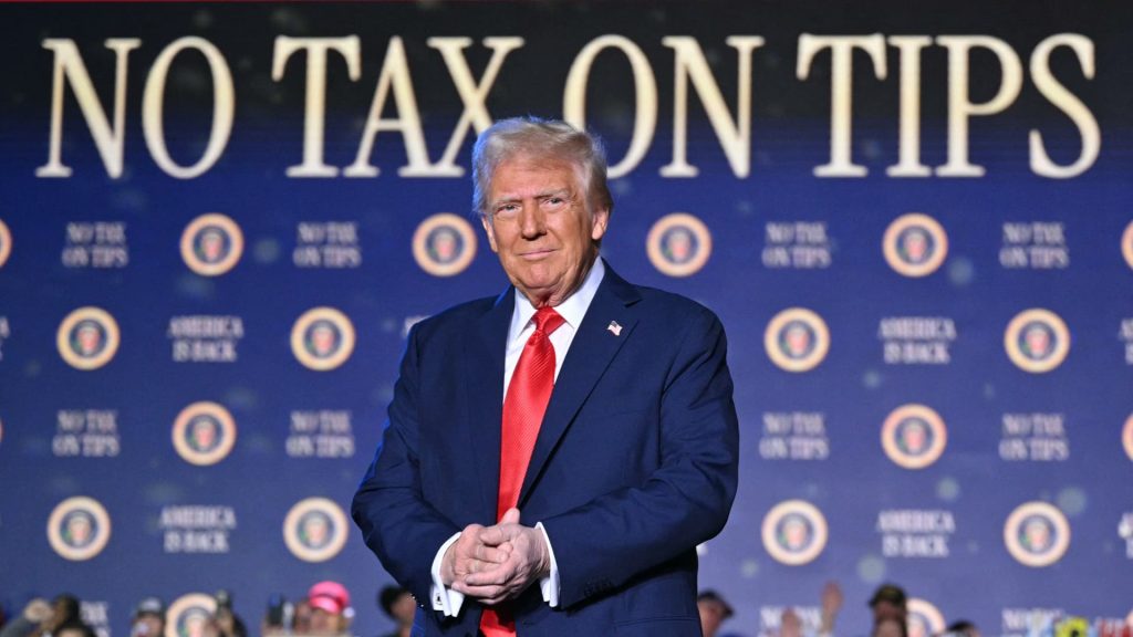 Treasury names jobs for Trump’s ‘no tax on tips’ deduction