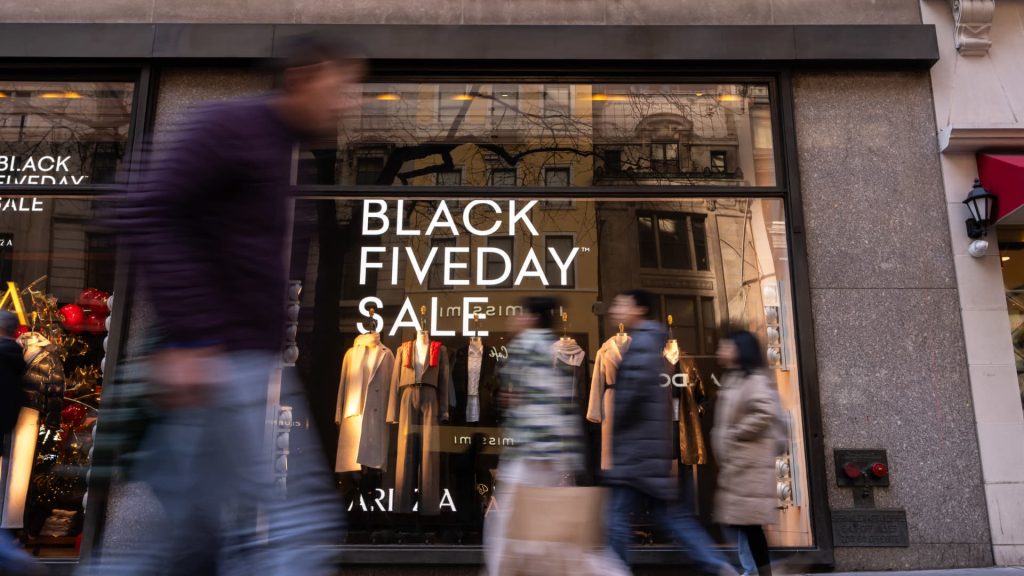 Shoppers curtail Black Friday spending plans
